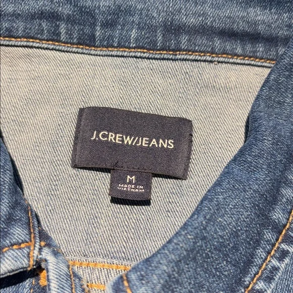 J. Crew Blue Denim Jacket - Picture 2 of 6
